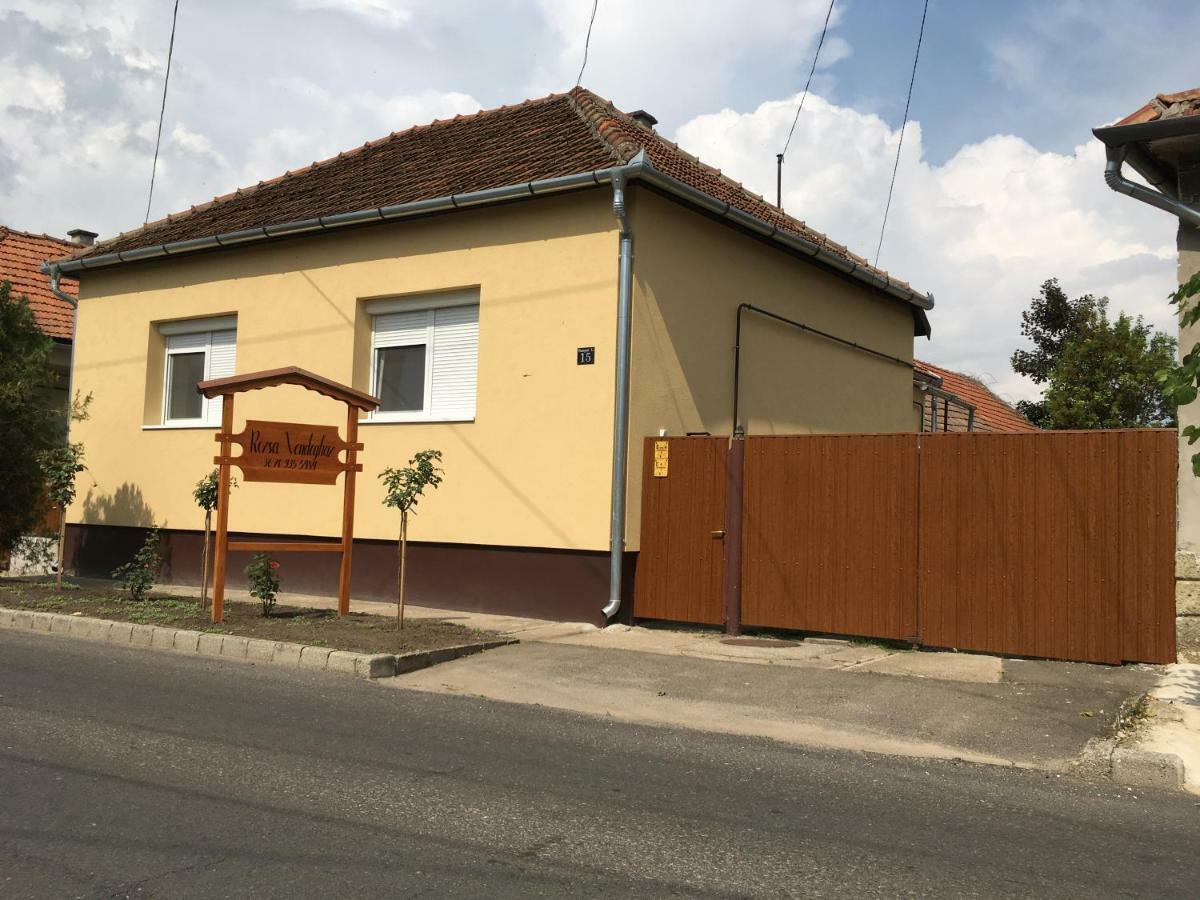 Rózsa Vendégház Tokaj Exterior foto